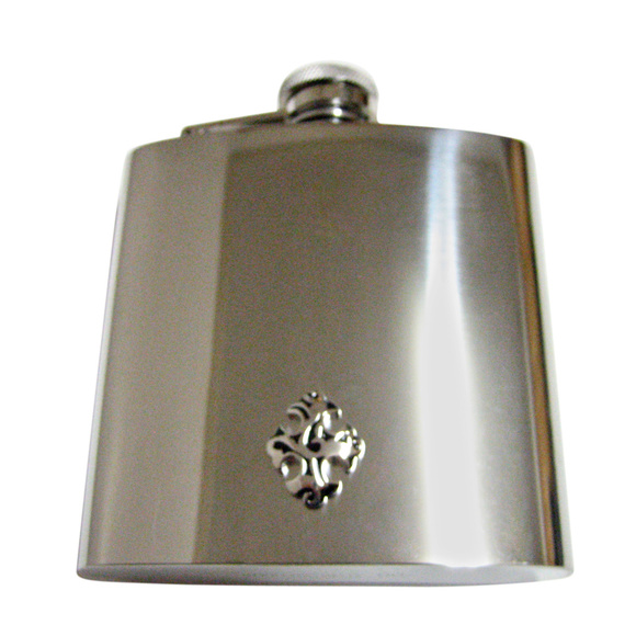 Detailed Celtic Cross Large Flask - Picture 1 of 1